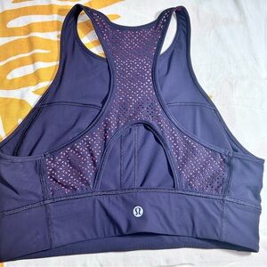 lululemon SZ 10 Women's Purple Sports Bra